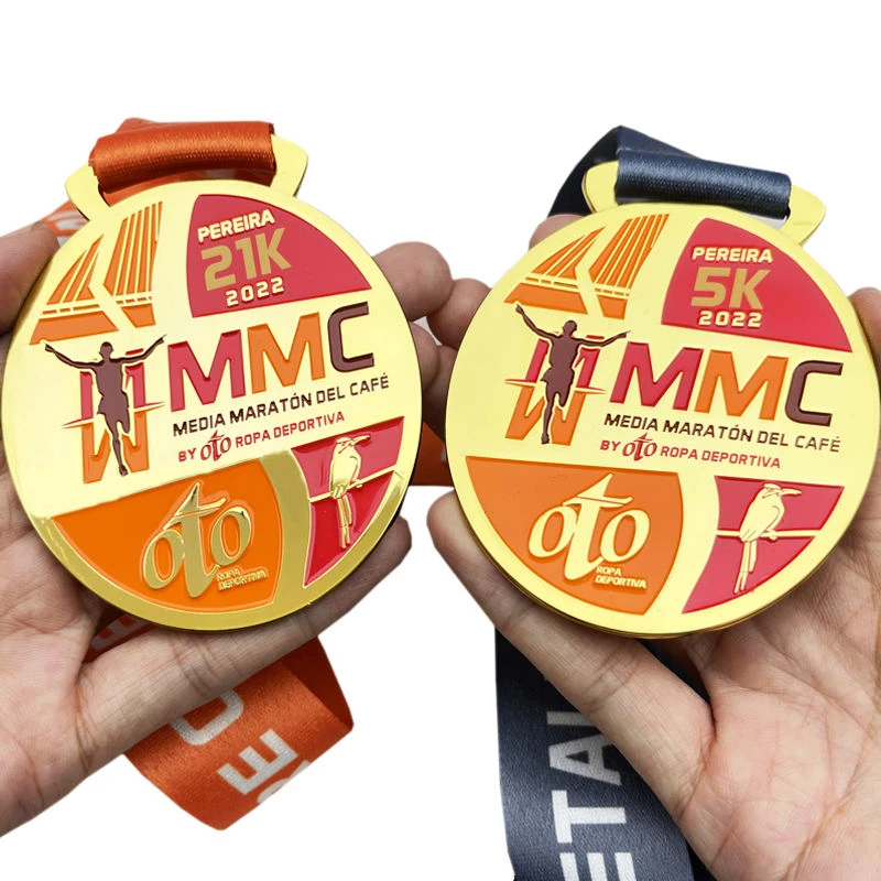 Marathon Rhedeg Medal Chwaraeon Metel Personol