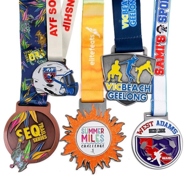 Marathon Running Finisher Custom Medal Design