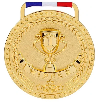 Medalau Chwaraeon Rhuban Gwag Metel
