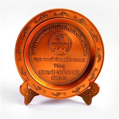 Plât Crefft Metel 3d Plât Coffaol Twristaidd Hynafol